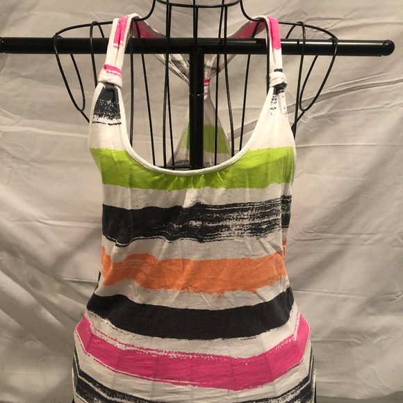 Nollie XS Multicolor Striped Racerback Tanktop - Picture 1 of 3